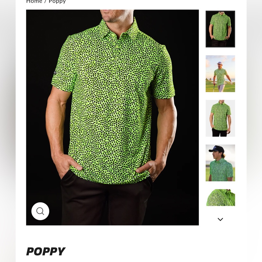 Sunday Swagger polo NWT